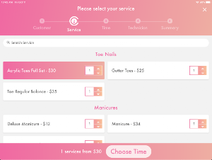 Thepronails POS Screenshot 3