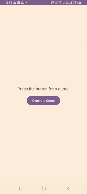 Learning Random Quote Screenshot 3