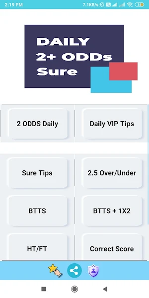 DAILY 2+ ODDS Sure Betting Tip Screenshot 1