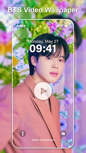 BTS Video Live Wallpaper HD 4K Screenshot 1