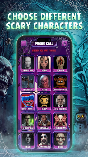 Scary Prank Call & Fake Chat Screenshot 1