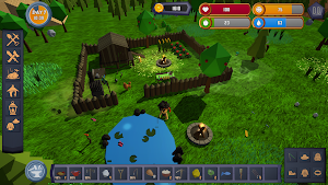 Forest Survival Mindcraft Game Screenshot 1