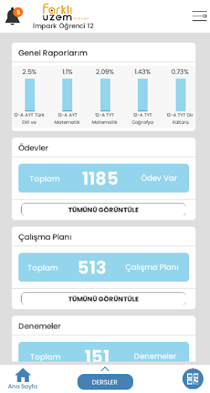 FUZEM YKS ÖĞRENCİ Screenshot 1
