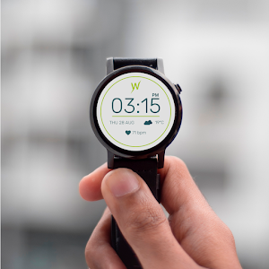 Whitespace Mono Watch Face Screenshot 3