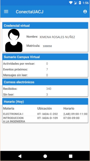 ConectaUACJ Screenshot 0