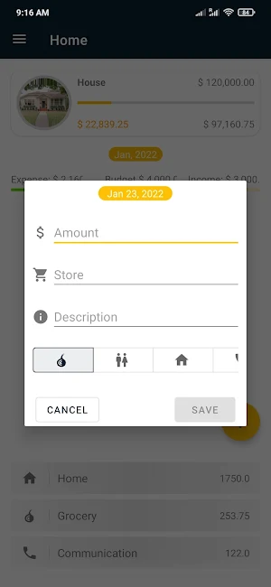 Simple Budget Screenshot 2
