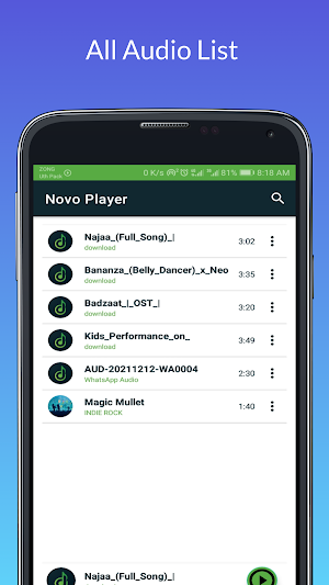 Novo Player Screenshot 3