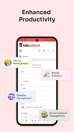 School Management App Screenshot 3