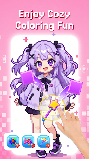 Pixel Puff: Color by Number Screenshot 0