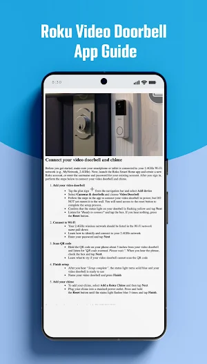 Roku Video Doorbell App Guide Screenshot 3