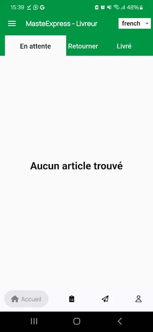 MasterExpress - Livreur Screenshot 0