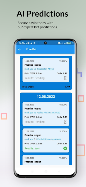 AI Soccer Predictions Screenshot 3