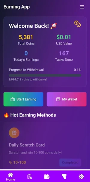 Earneasy-earn money app Screenshot 0