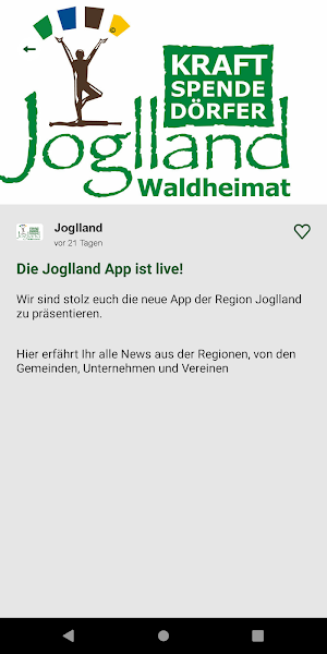 Joglland App Screenshot 3