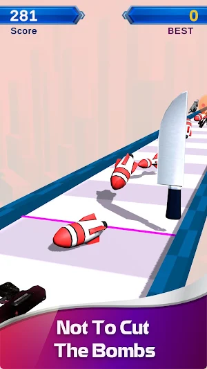 Slice Master Gun 3D Screenshot 1