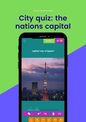 City quiz: the nations capital Screenshot 2
