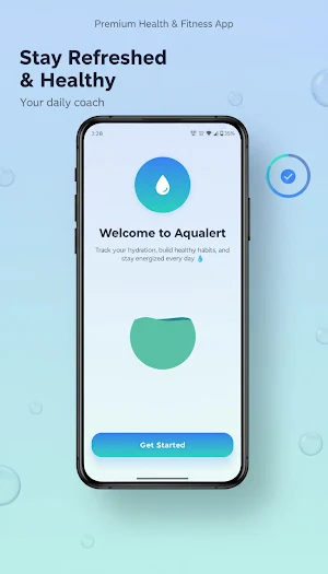 Aqualert - Water Reminder App Screenshot 0