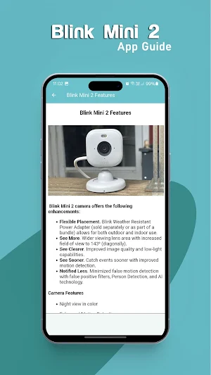 Blink Mini 2 App Guide Screenshot 1