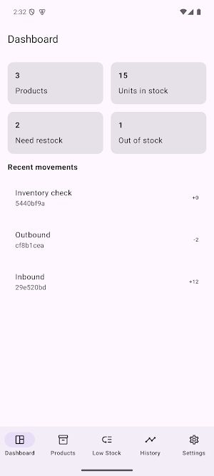 Shop Stock Pocket Screenshot 0
