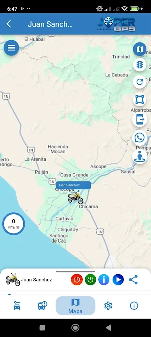 JOPER GPS Screenshot 2