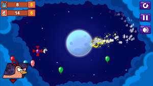 Crazy Seagull : Fast action Screenshot 2
