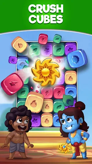 Super Krishna Crush: Block Blast Game Screenshot 0