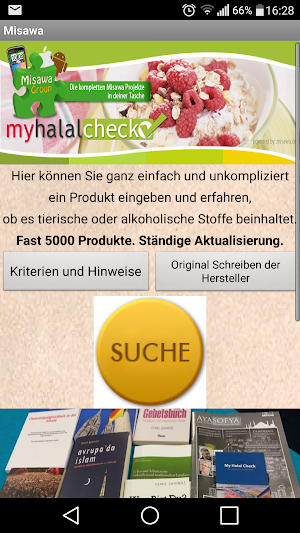 My Halal Check - Misawa App Screenshot 0