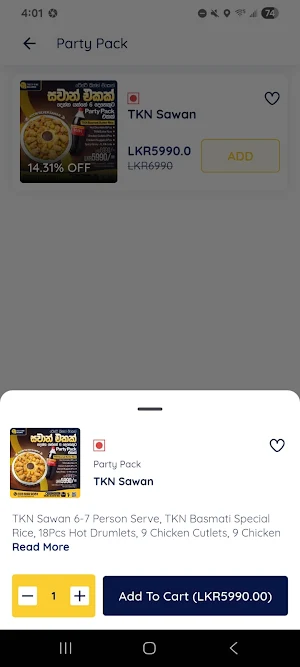 Tasty King Negombo Screenshot 2