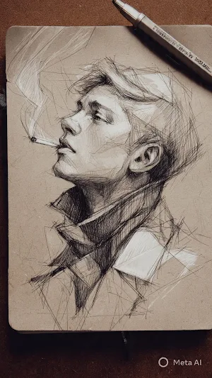 Sketch Art Wallpaper Screenshot 1