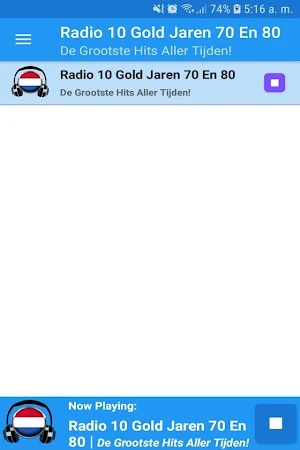 Radio 10 Gold Jaren 70 En 80 Screenshot 0
