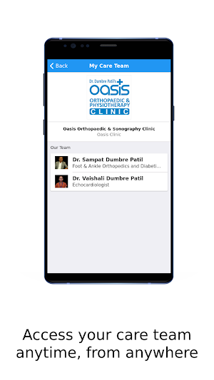 Oasis Orthopaedic and Sonography Clinic Screenshot 1