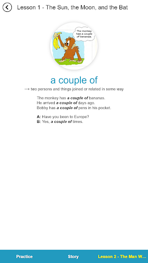 illustrated Everyday Expressions with Stories 1 Screenshot 1