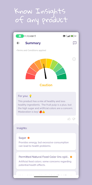 IngreScan - Decode Ingredients Screenshot 1