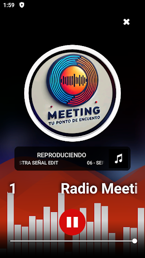 Radio Meeting 104.1 MHz Screenshot 2