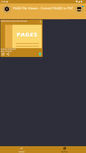 Pages File Reader & to PDF Screenshot 3