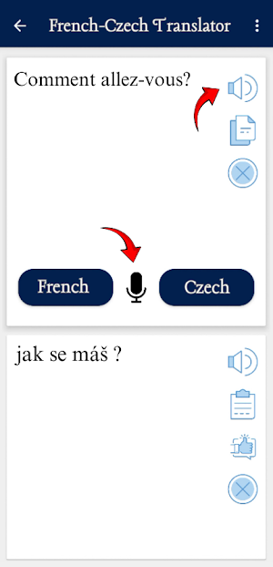 Traduction Français Tchèque Screenshot 2