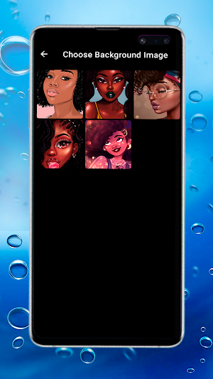 Melanin Girl Cute Black Teen L Screenshot 2