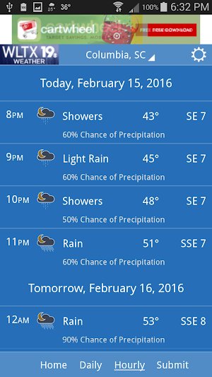 WLTX Weather Screenshot 2