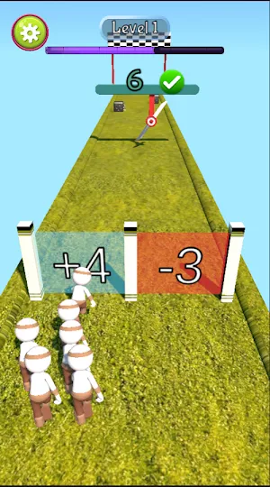 Math Grass Runner Screenshot 2