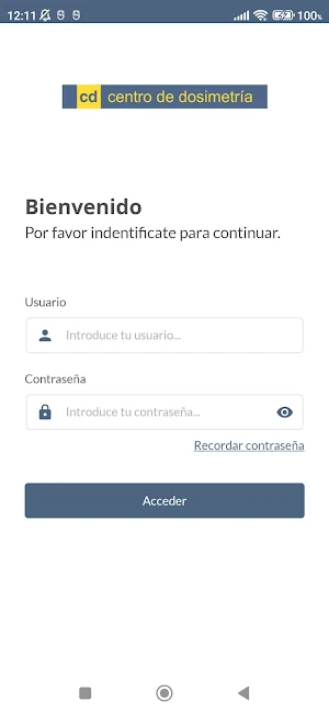 Dosimetría Screenshot 1