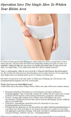 Whitening Vagina Naturally Screenshot 1