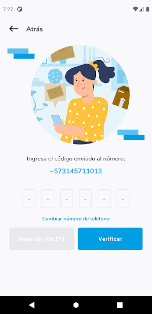 Metro Mensajeria Screenshot 2