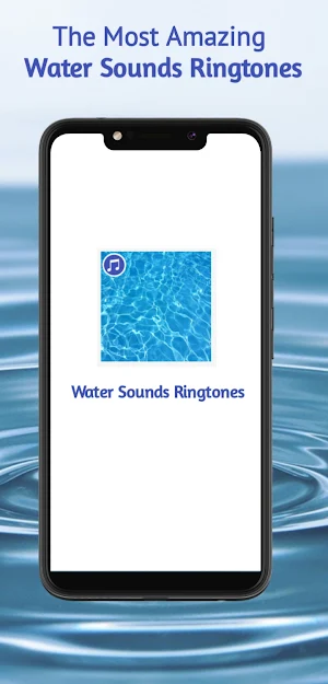 Water Sounds Ringtones sms Screenshot 0