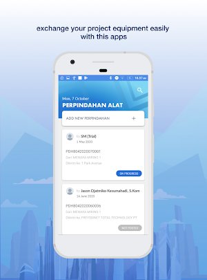 TOTAL Surat Perpindahan Alat Screenshot 0