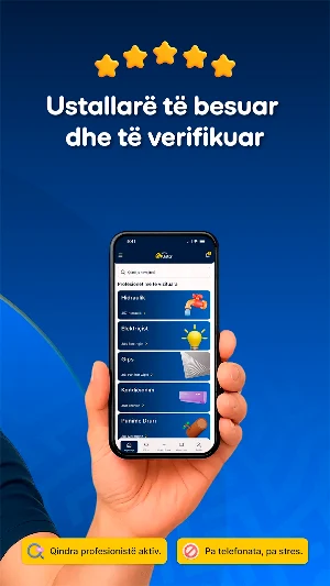 myUSTA – Ustallarë të Besuar Screenshot 1