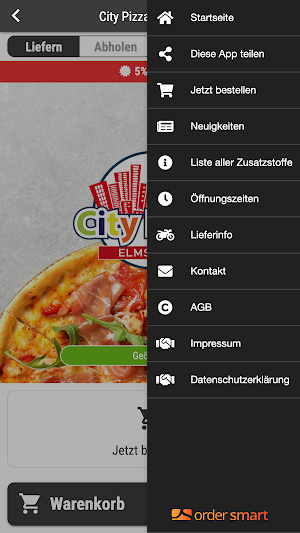 City Pizza Elmshorn Screenshot 2