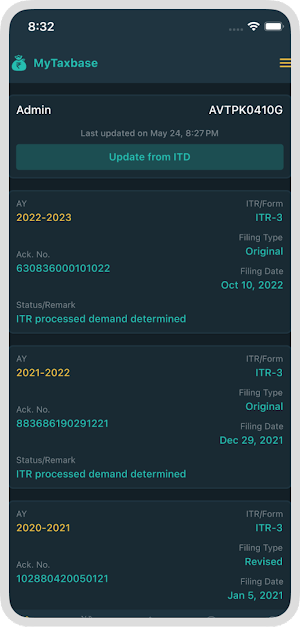My Taxbase Screenshot 2