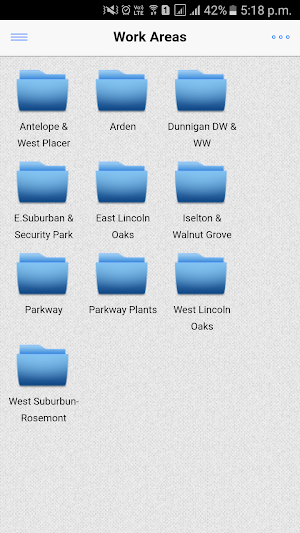 AMWater Field Data Collection Screenshot 2