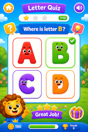 ABC Learning App for Kids Screenshot 3