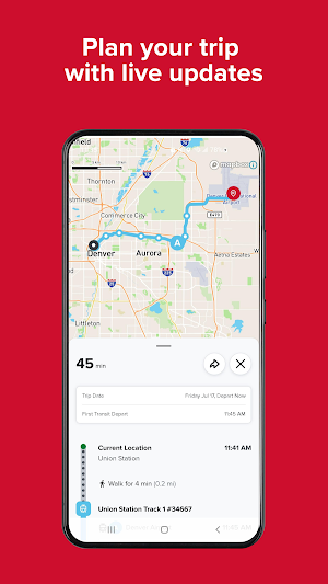RTD NextRide Screenshot 1